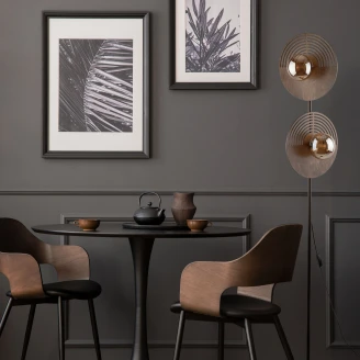 Gulvlampe Erion Brun Eg Mat