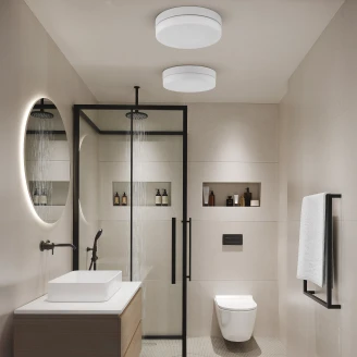 Loftlampe Sorra Hvid Mat