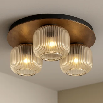Loftlampe <strong>Linora</strong>  Trio Brun Blank