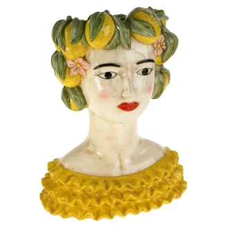 Werner Voss Vase Lady Lemon Guld Blank