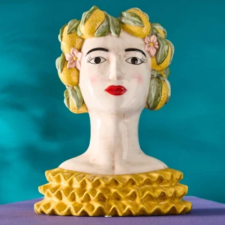 Werner Voss Vase Lady Lemon Guld Blank