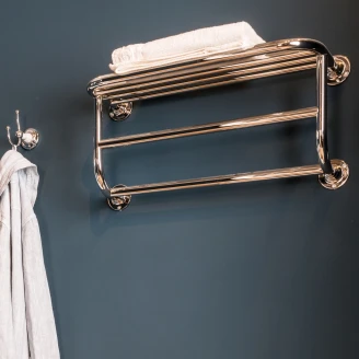 Kenny&Mason Håndklædetørrer 280 W The Towelshelf Krom Blank