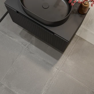 Klinker <strong>Cementa</strong>  Mørkegrå Mat 30x60 cm