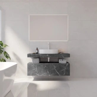 Marmor Klinker <strong>Soapstone Lux</strong>  Hvid Poleret 60x120 cm