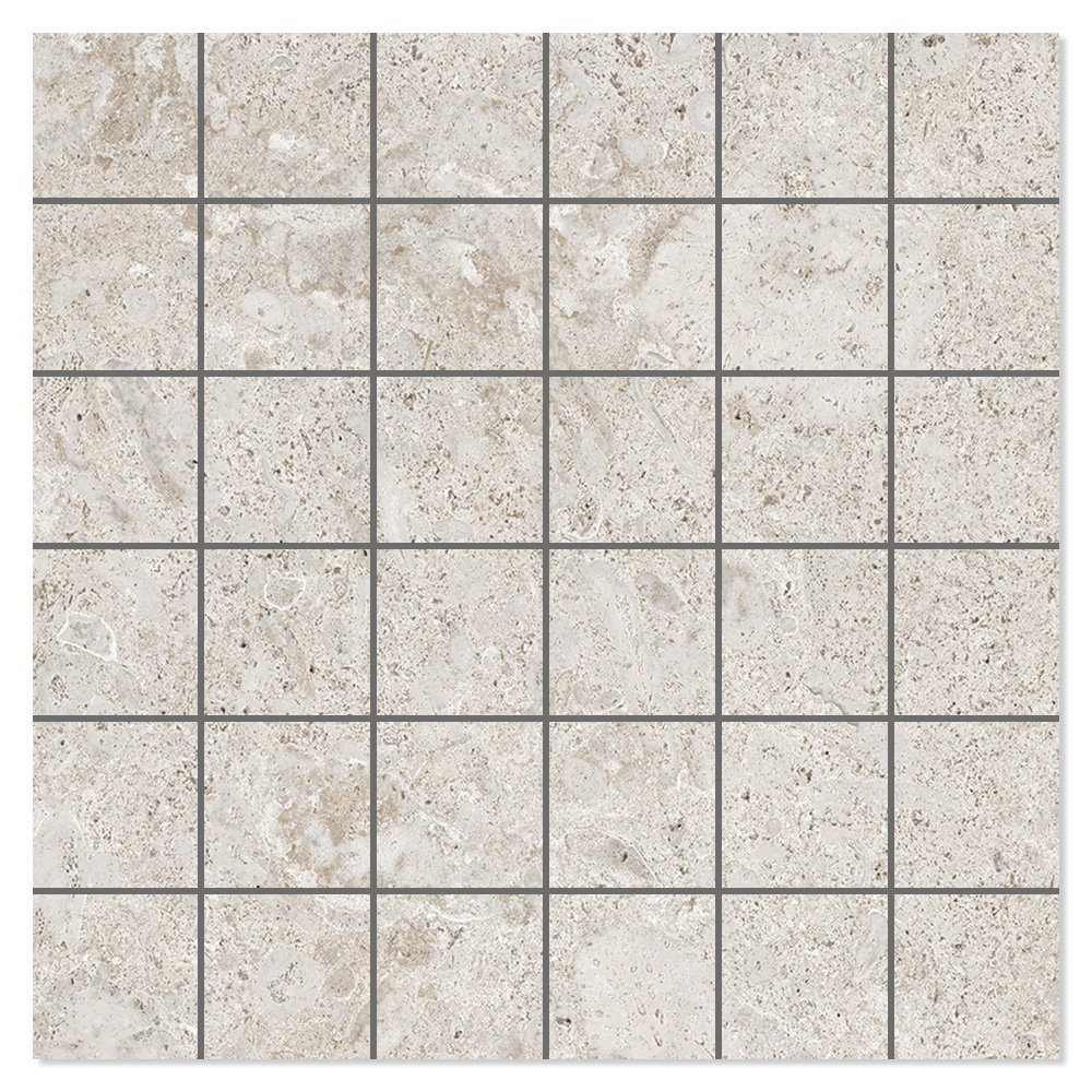 Mosaik Klinker Kaleido Beige Mat 30x30 (5x5) cm