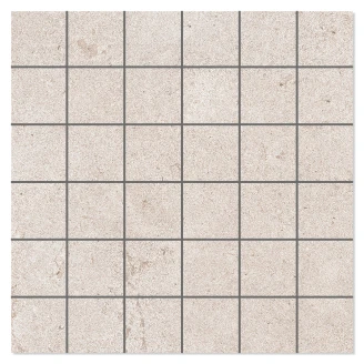 Mosaik Klinker <strong>Caldera</strong>  Lys Beige Mat 30x30 (5x5) cm