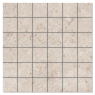 Mosaik Klinker <strong>Caldera</strong>  Beige Mat 30x30 (5x5) cm
