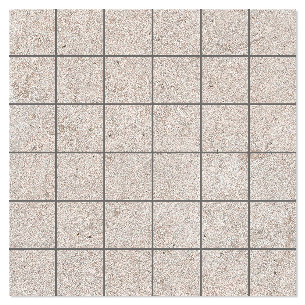 Mosaik Klinker Caldera Grå Mat 30x30 (5x5) cm