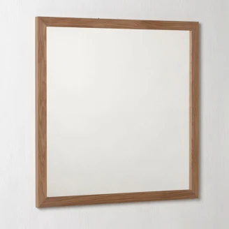 Spejl <strong>Craftwood</strong>  Egfaner Bleached Oak Matt 80x80 cm