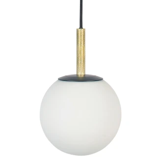 Zuiver Hængende Lampa <strong>Orion Delta</strong>  Sort, Hvid Ø 25 cm