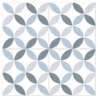 Klinker <strong>Heirloom</strong>  Blå Mat 45x45 cm