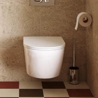 Fritliggende Toiletbørste <strong>Holmstrand</strong>  Krom