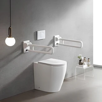 Bathco Gulvstående Toilet <strong>Okinawa</strong>  Hvid Glat