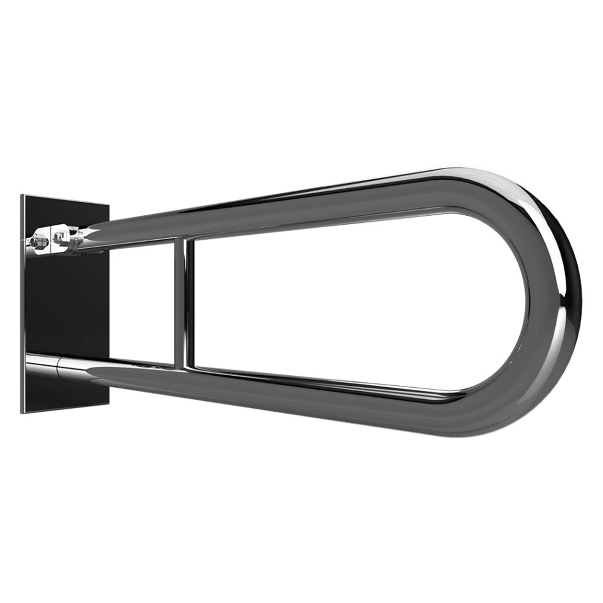 Fællbare Støttehåndtag Handicapvenlig Steda 90 cm Dobbelt Krom Blank