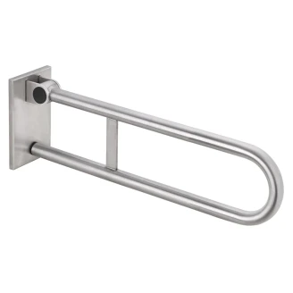 Aftageligt Fællbare Støttehåndtag Handicapvenlig <strong>Steda</strong>  60 cm Dobbelt Krom Mat
