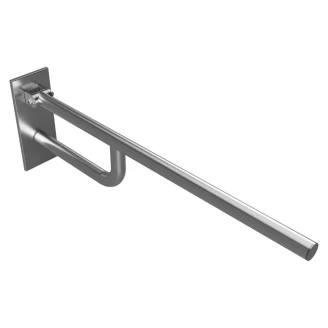 Fællbare Støttehåndtag Handicapvenlig <strong>Steda</strong>  76 cm Krom Mat