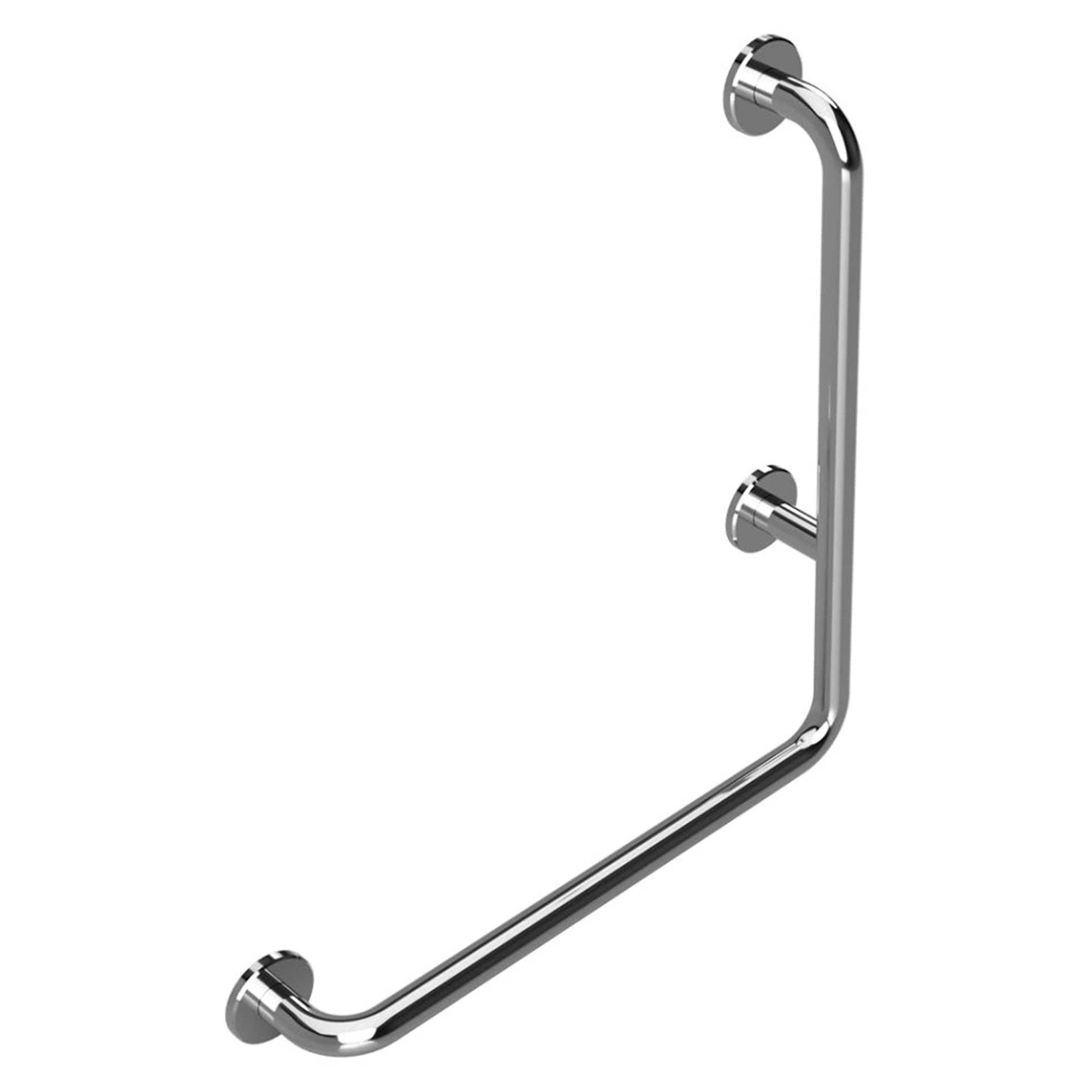 Støttehåndtag Handicapvenlig Help 89 cm Krom Blank Højre