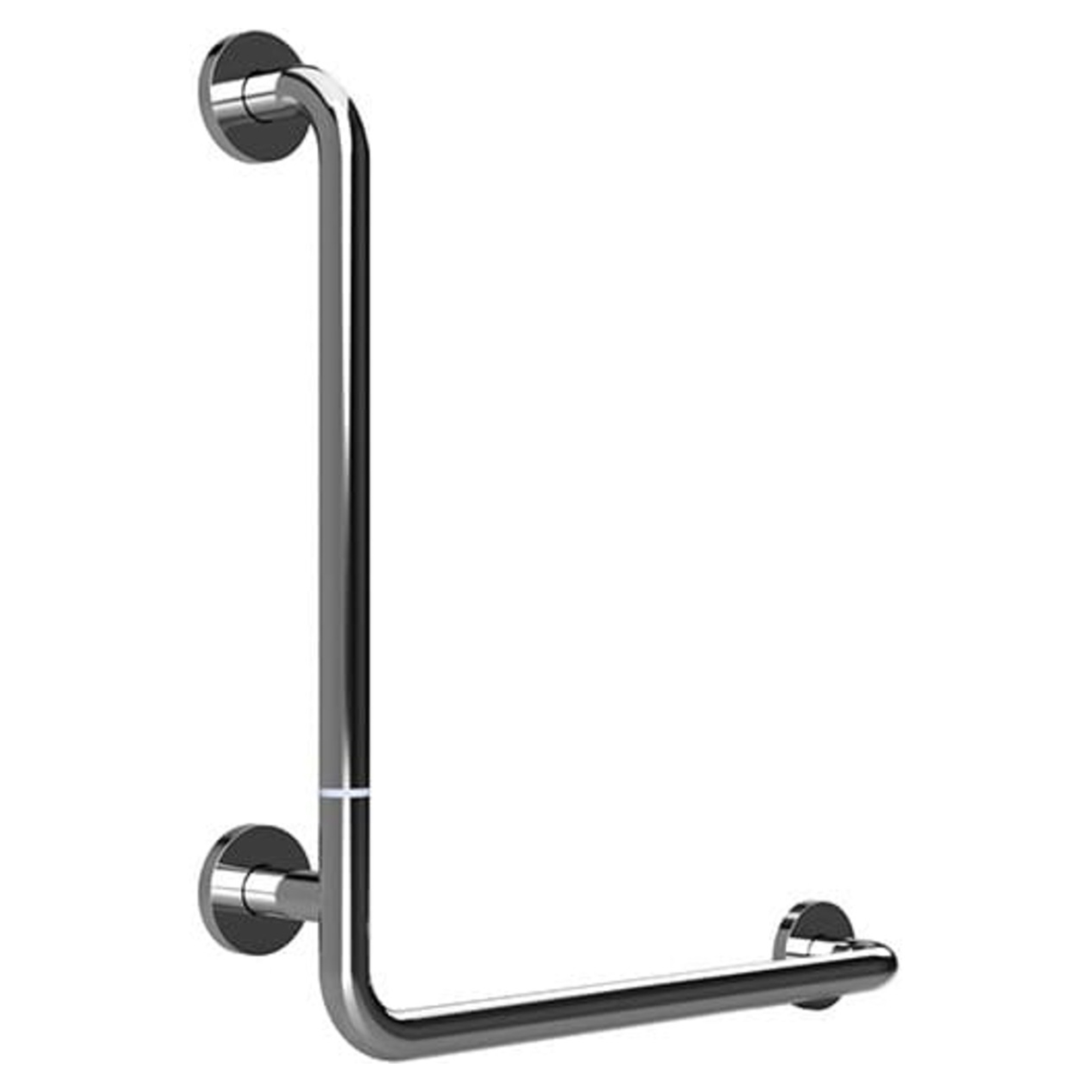 Støttehåndtag Handicapvenlig Help 68 cm Krom Blank Venstre