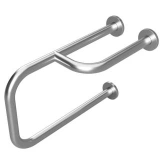 Støttehåndtag Handicapvenlig <strong>Steda</strong>  50 cm Krom Mat Højre