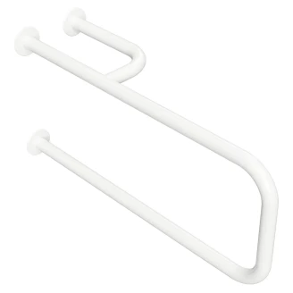 Støttehåndtag Handicapvenlig <strong>Steda</strong>  76 cm Hvid Mat Uden Betræk Højre