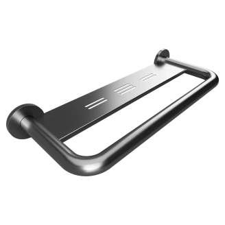 Støttehåndtag med Hylde Handicapvenlig <strong>Steda</strong>  Krom Mat
