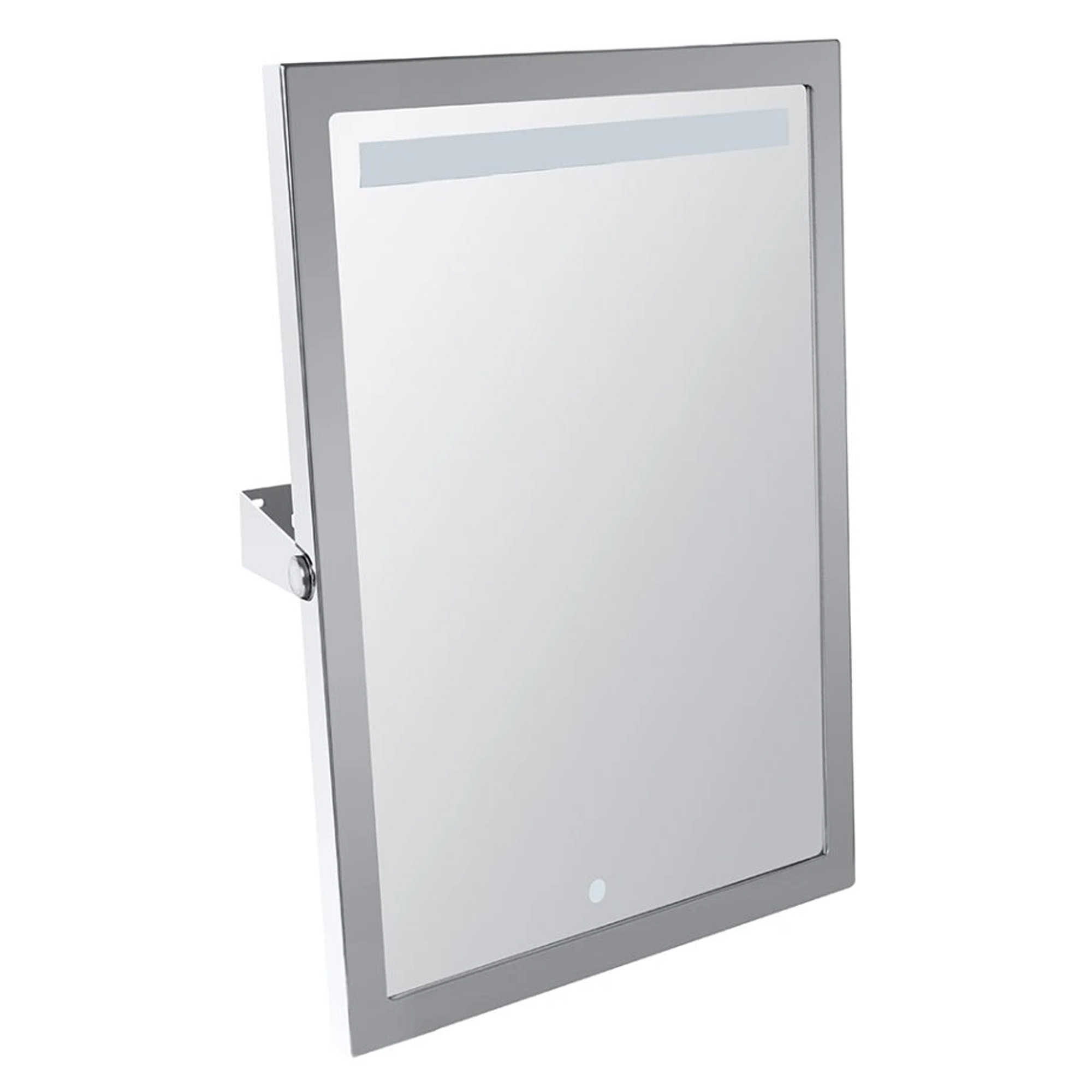 Spejl med LED-belysning Handicapvenlig Help Krom Blank 40x60 cm