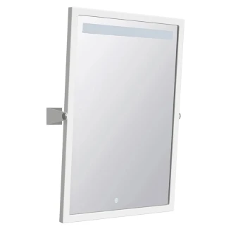 Spejl med LED-belysning Handicapvenlig <strong>Help</strong>  Hvid Mat 40x60 cm