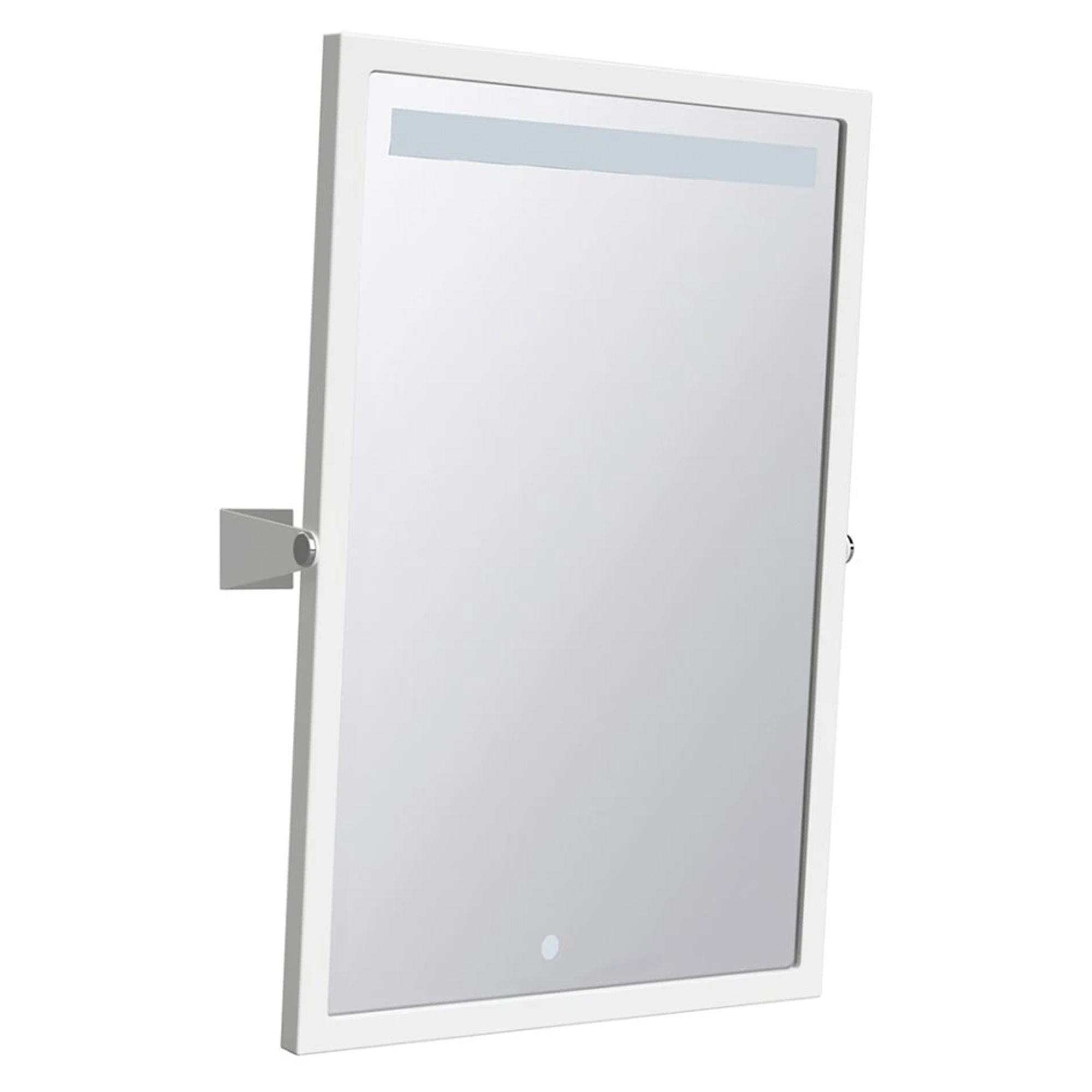 Spejl med LED-belysning Handicapvenlig Help Hvid Mat 40x60 cm