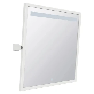 Spejl med LED-belysning Handicapvenlig <strong>Help</strong>  Hvid Mat 60x60 cm