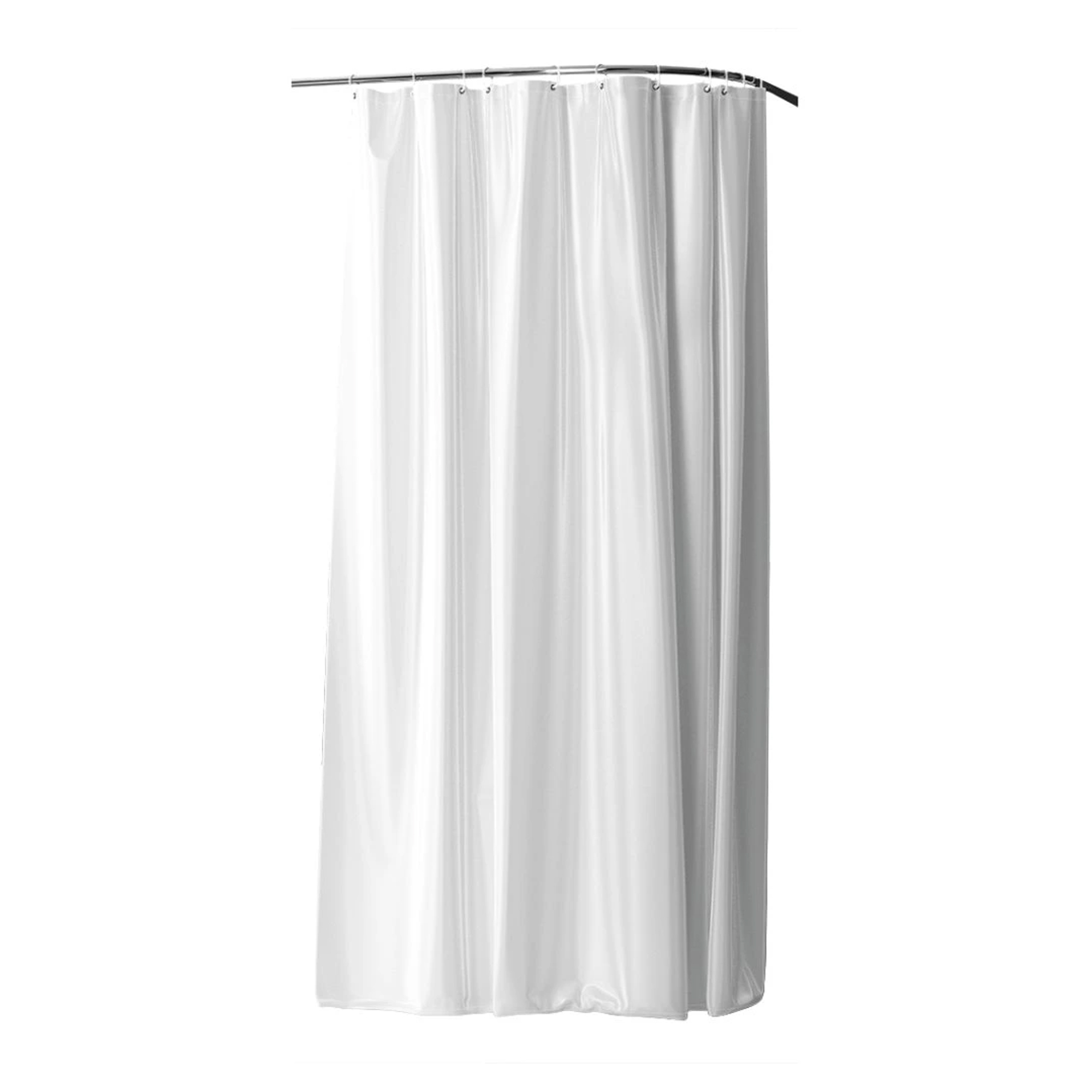Bruseforhæng 240 cm Hvid