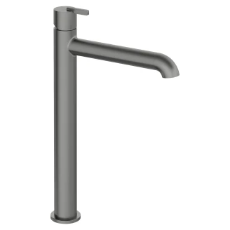 Håndvaskarmatur Høj <strong>Silia</strong>  Grå Titanium Mat