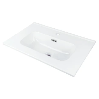 Underskab Prizma Hvid Blank 60 cm med Vask Hvid Blank