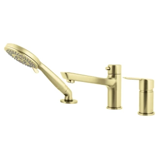 Karkantarmatur <strong>Arnika</strong>  3-huls Guld Mat