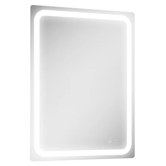 Spejl <strong>Elow</strong>  med LED-belysning 60x80 cm