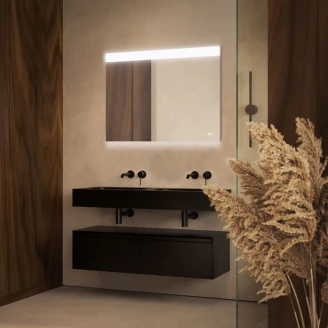 Spejl <strong>Jora</strong>  med LED-belysning 100x70 cm