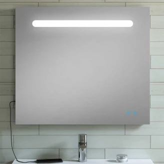 Spejl <strong>Brena</strong>  med LED-belysning 100x70 cm