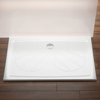 Ravak Brusebakke <strong>Gigant Pro</strong>  120x70 Rektangulær Hvid Blank