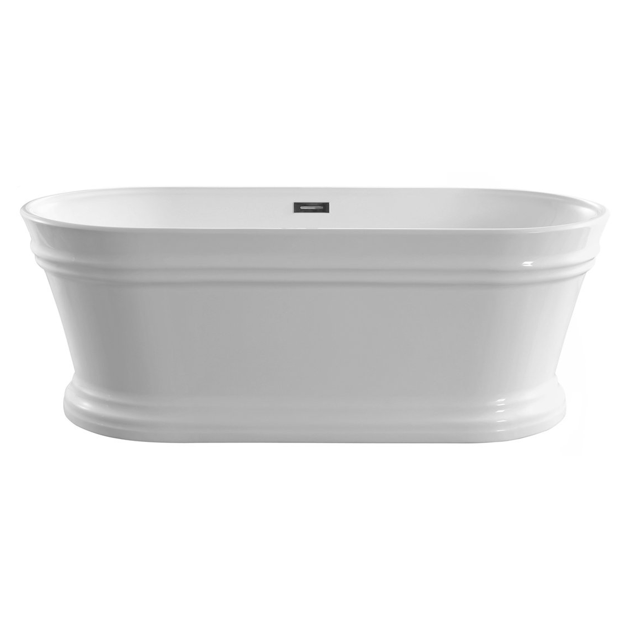 Badekar Kensington Hvid Blank 160x79 cm