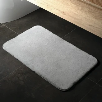 Skridsikker Bademåtte <strong>Mello</strong>  Grå 50x80 cm