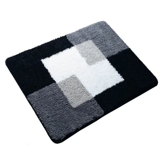 Skridsikker Bademåtte <strong>Skona</strong>  Grå 50x80 cm