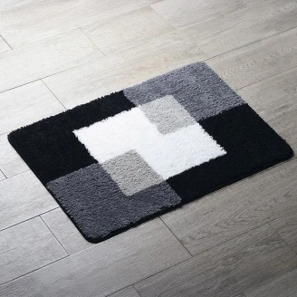 Skridsikker Bademåtte <strong>Skona</strong>  Grå 60x90 cm