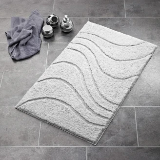 Skridsikker Bademåtte <strong>Orris</strong>  Grå 60x90 cm