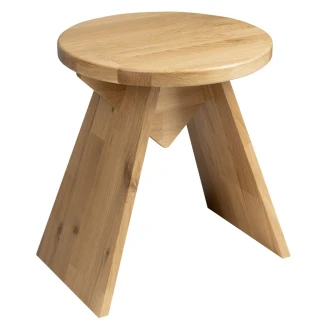 Badeværelsesskammel <strong>Moku</strong>  Eg Mat 36x41 cm