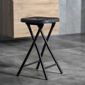 Badeværelsesskammel <strong>Plint</strong>  Sort Mat