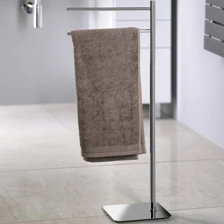 Fritstående Håndklædeholder <strong>Vanta</strong>  Krom Blank
