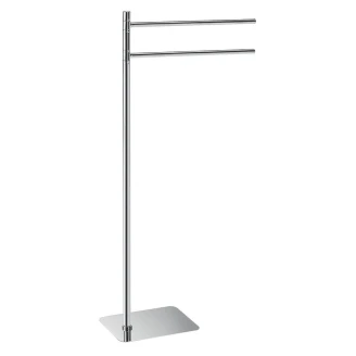 Fritstående Håndklædeholder <strong>Vanta</strong>  Krom Blank