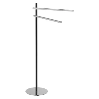 Fritstående Håndklædeholder <strong>Tavik</strong>  Krom Blank