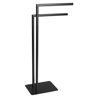 Fritstående Håndklædeholder <strong>Nara</strong>  Sort Mat