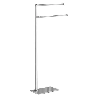 Fritstående Håndklædeholder <strong>Arkto</strong>  Krom Blank