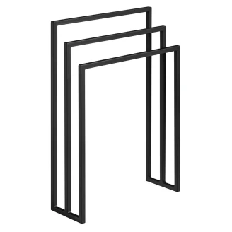 Fritstående Håndklædeholder <strong>Soppio</strong>  Sort Mat 55x80 cm
